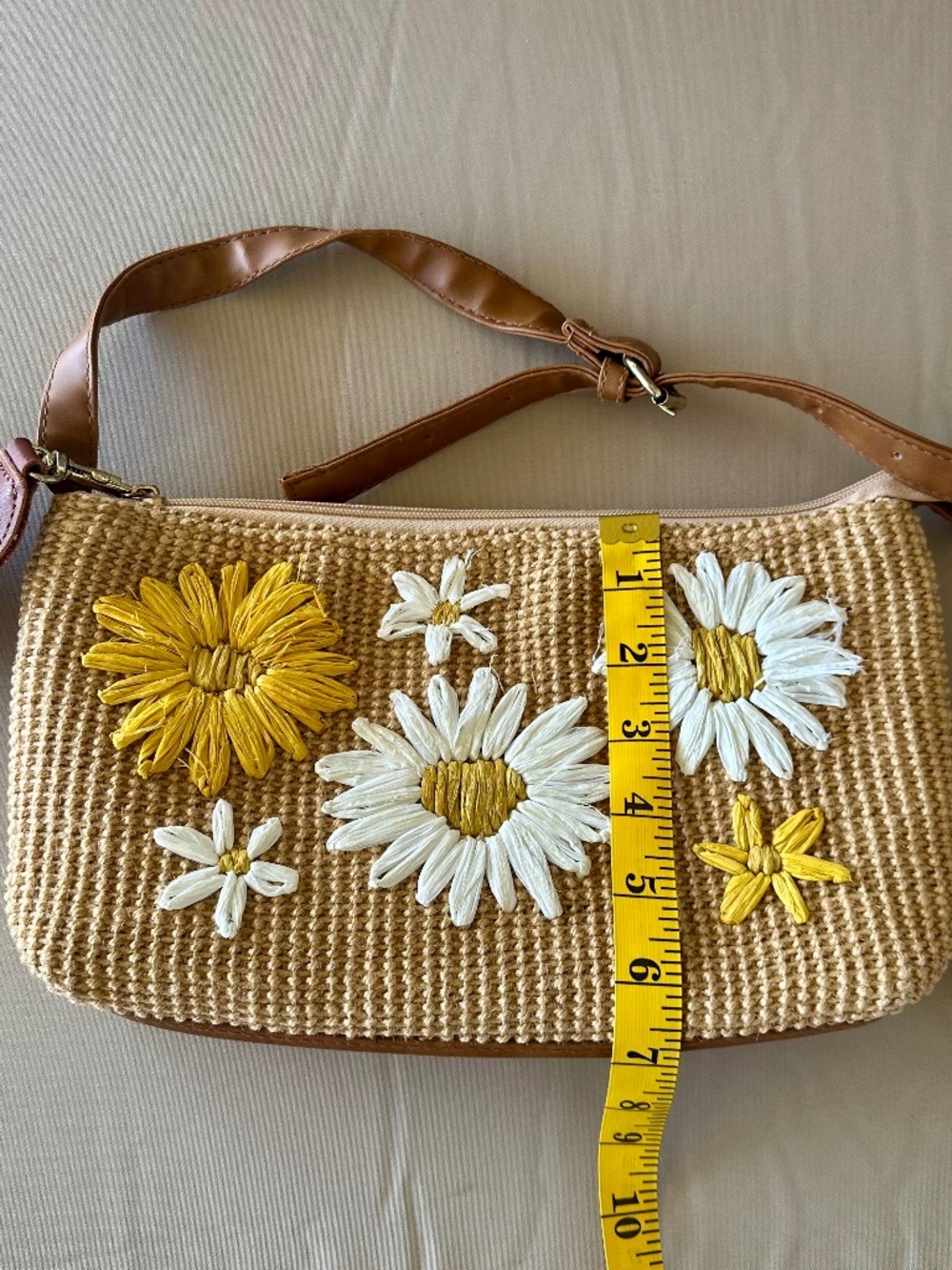 Nanette Lepore Straw Crossbody Bag - Picture 10 of 11